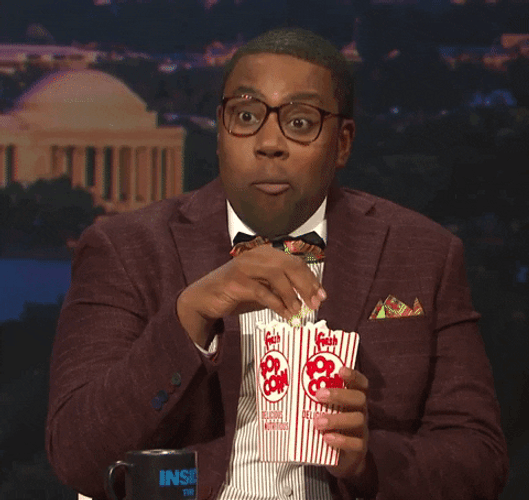 Popcorn Kenan Thompson SNL GIF