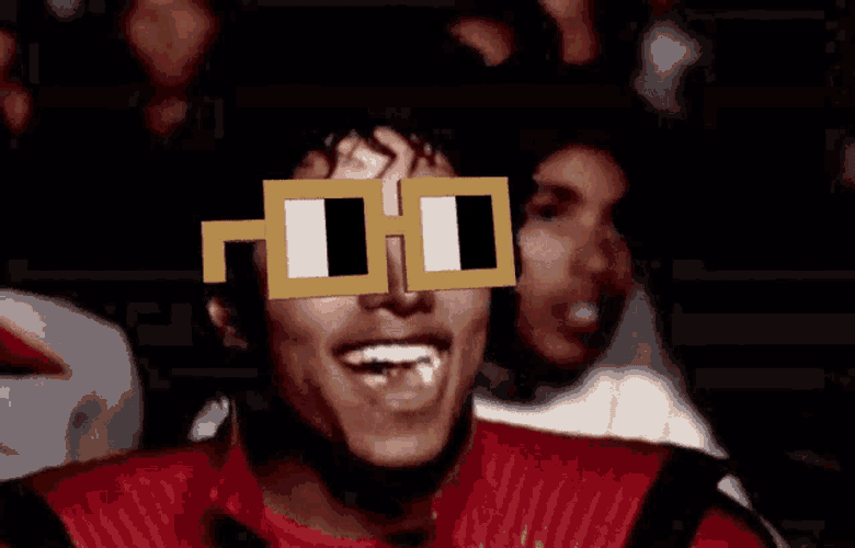 Popcorn Michael GIF