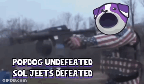 Popdog Undefeated Sol Jeets Defeated GIF
