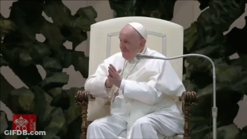 Pope Clap Clap GIF
