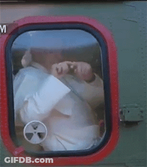 Pope Francis Heart Tunnel Sign GIF