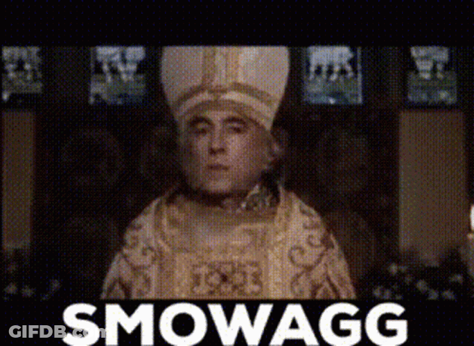 Pope Talking About Smaug GIF
