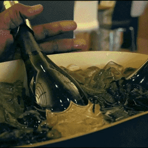 Popping A Champagne GIF
