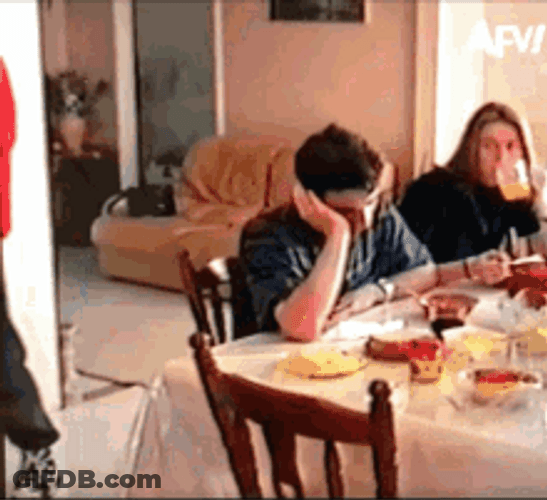 Popping Balloon Scary Surprise Prank Funny Reaction GIF