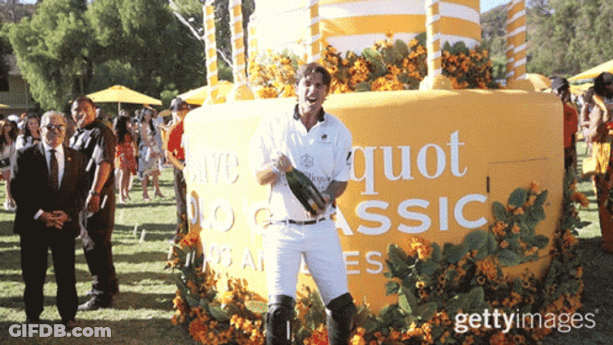 Popping Champagne GIF