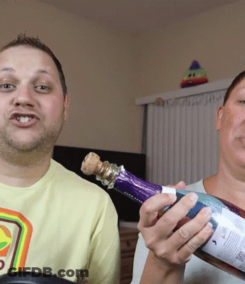 Popping Champagne Reaction GIF