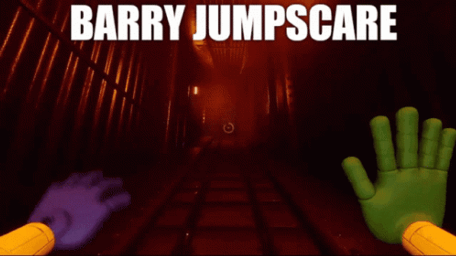 Poppy Playtime Barry Jumpscare GIF
