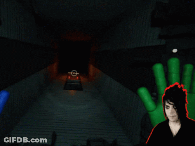 Poppy Playtime Scary First Person Game Play GIF