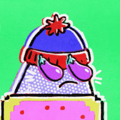 Poptart Cat Headpiece Clips GIF