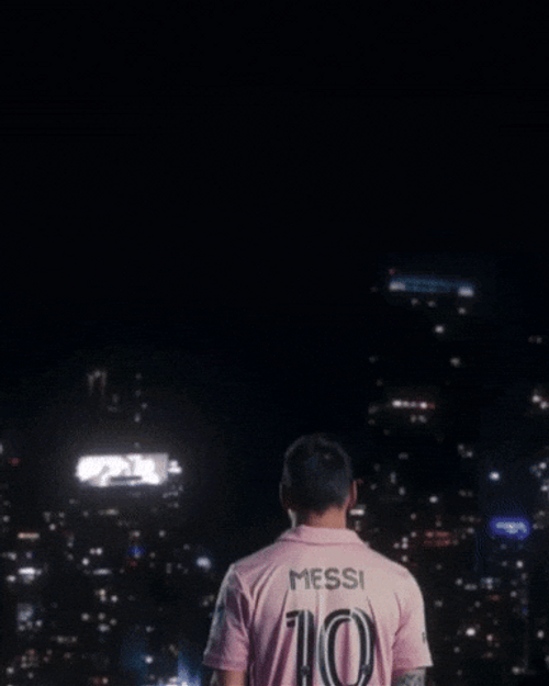 Popular Athlete From Argentina Lionel Messi Posing GIF