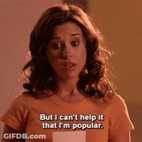 Popular Mean Girls I Can't Help It GIF