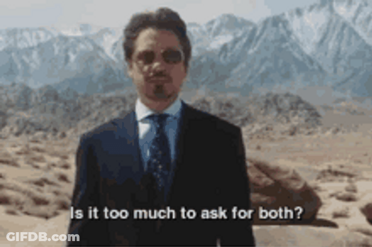 Porque No Los Dos Iron Man Robert Downey GIF