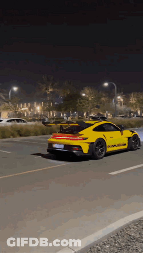 Porsche 911 Different Models GIF