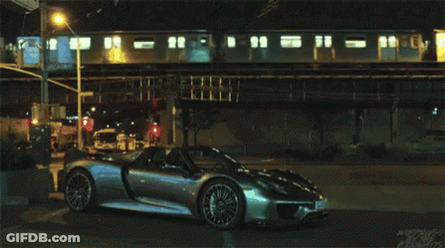 Porsche 918 Spyder Cool Cars GIF