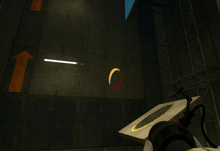 Portal 2 Gameplay Record GIF