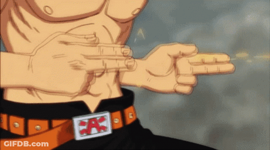 Portgas D. Ace Finger Guns GIF