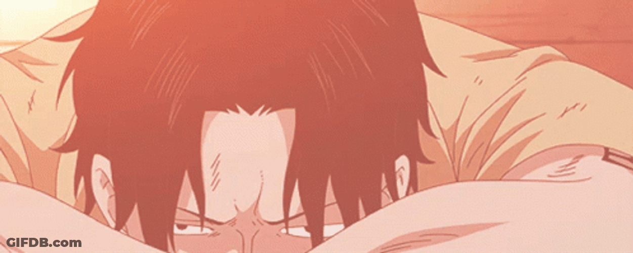 Portgas D Ace Steaming Food GIF