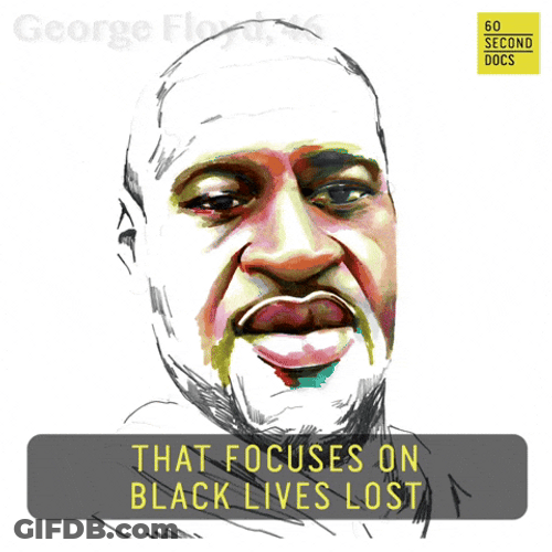 Portrait Of George Floyd GIF