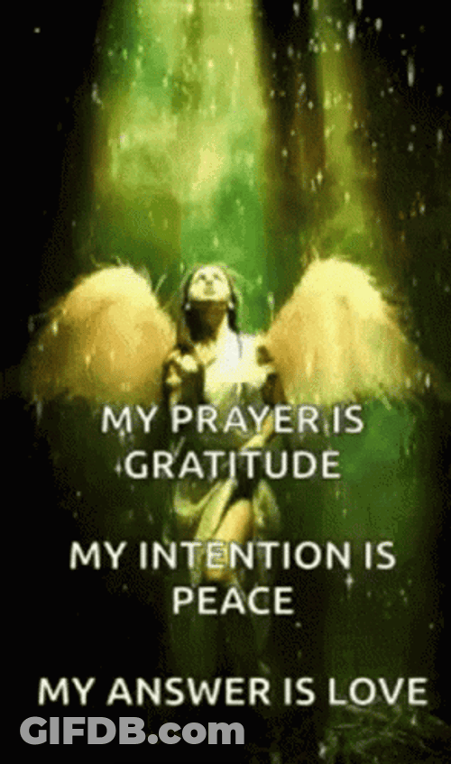 Portrait Prayers For Gratitude GIF