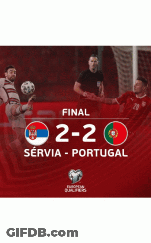 Portugal Football European Qualifier GIF