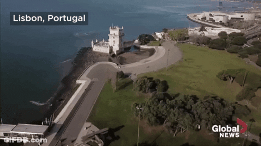 Portugal Lisbon Coronavirus Outbreak GIF
