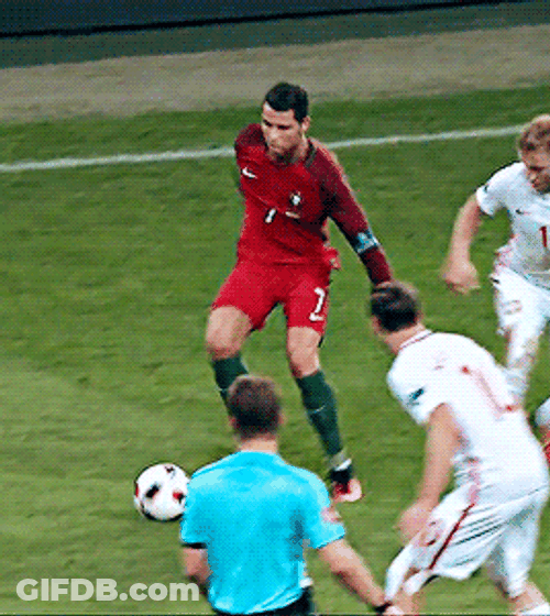 Portugal Ronaldo Soccer Skill GIF