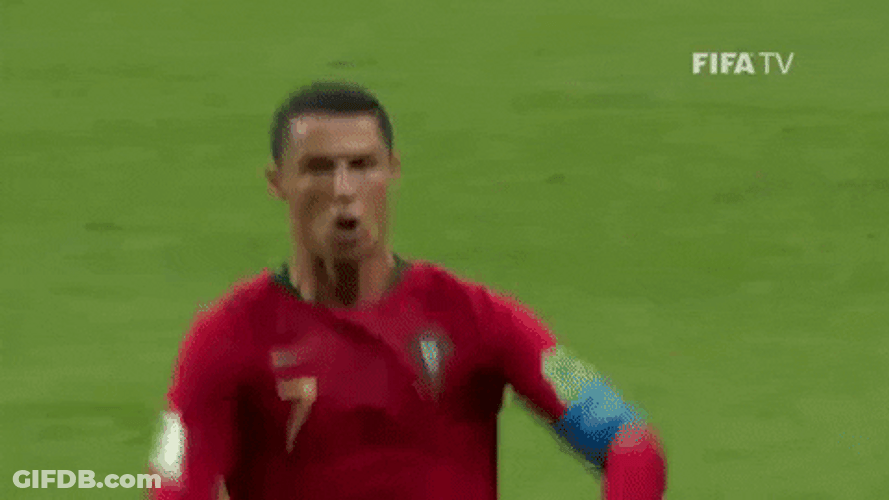 Portugal Winning Pose World Cup GIF