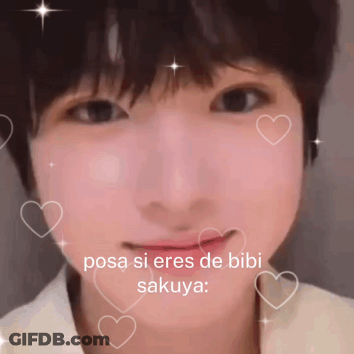 Posa Si Eres De Bibi Sakuya Face Close Up GIF