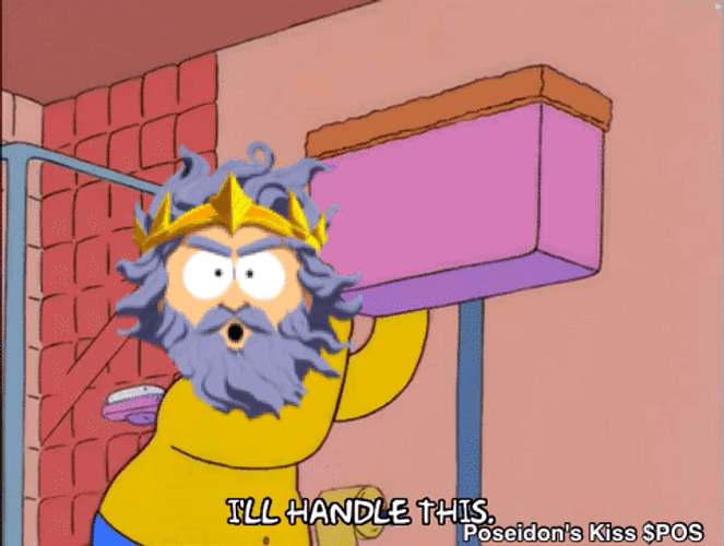 Poseidon's Kiss I'll Handle This GIF