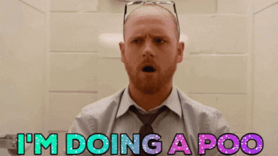 Poseidon's Kiss I'm Doing Poo Broden Kelly GIF