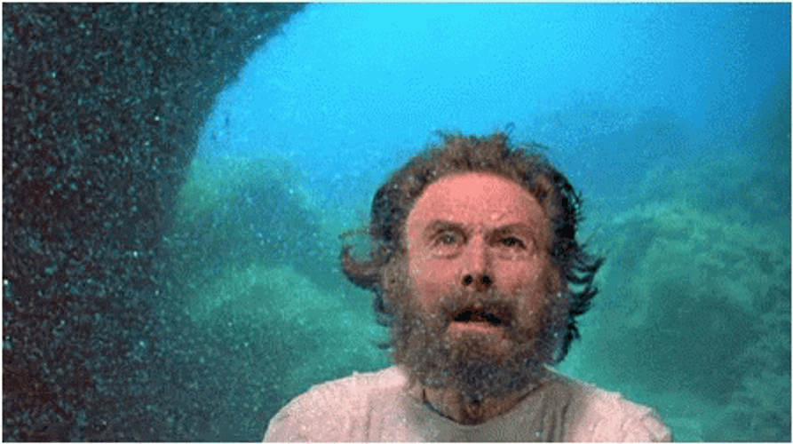 Poseidon's Kiss Old Man Under The Sea GIF