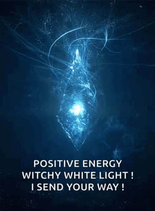 Positive Energy White Light GIF
