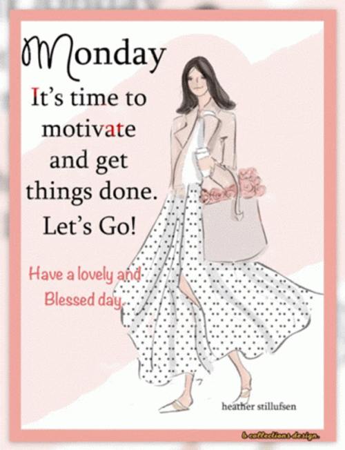 Positive Monday Its Time To Motivate GIF