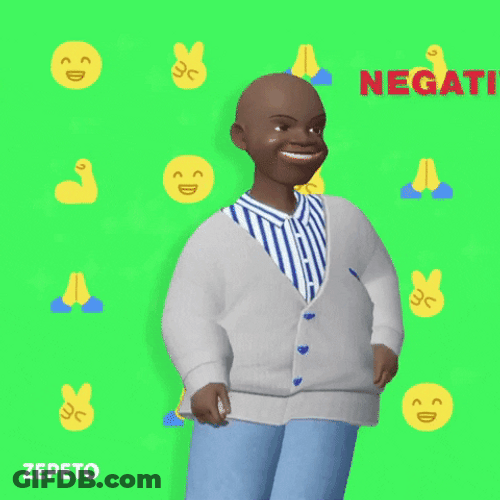 Positive Vibes No To Negativity GIF