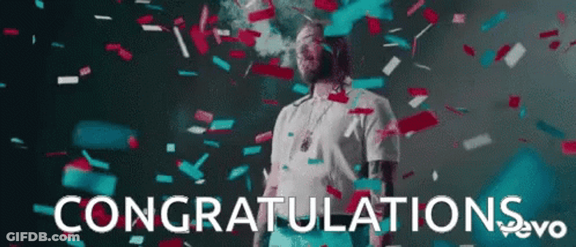 Post Malone Congratulations GIF