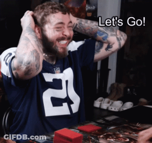 Post Malone Lets Go Clap GIF