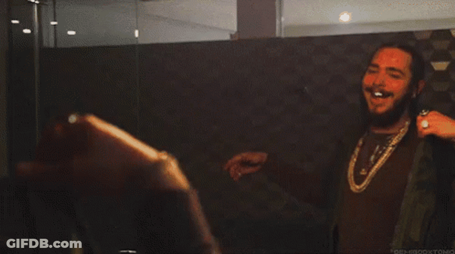 Post Malone Sing And Dance Video GIF