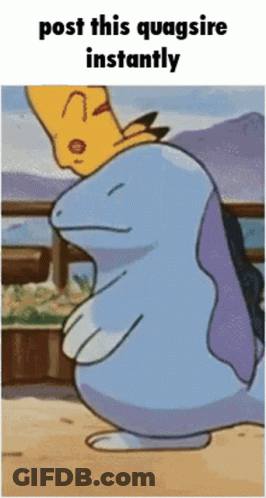 Post This Quagsire Instantly Cartoon GIF