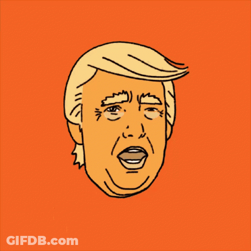 Poster Bigly Impeached Trump GIF