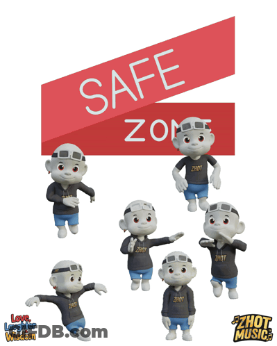 Poster Cartoon Character Safe Zone GIF