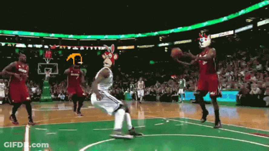 Poster Dunk Edited Faces GIF