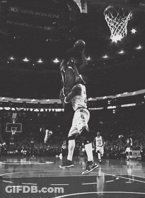 Poster Dunk Hurt Player GIF