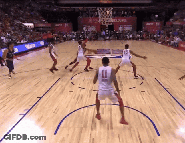 Poster Dunk Unintentional Accident GIF