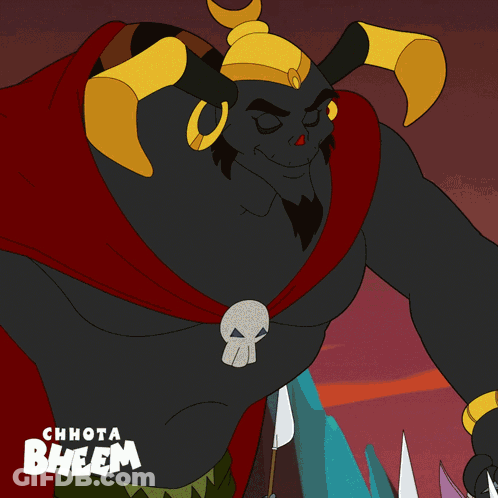 Poster For Chhota Bheem Shows Cartoon Character GIF