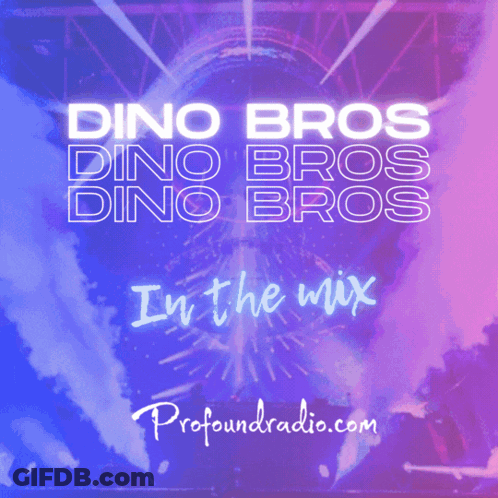 Poster For Dino Bros In The Mix GIF