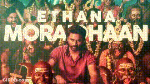 Poster For Ethana Mora Haan Man In Front Of Crowd GIF