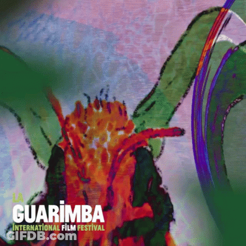 Poster For Guarimba International Film Festival With Bug GIF