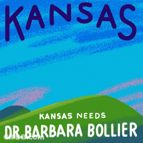 Poster For Kansas Needs Dr Barbara Bollier GIF
