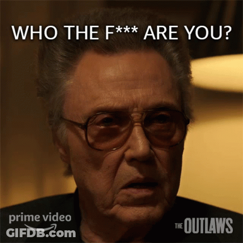 Poster For Outlaws Man With Glasses GIF