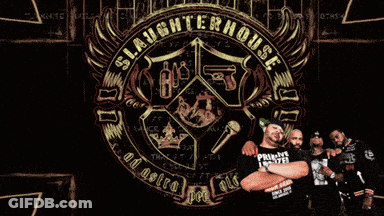 Poster For Slaughterhouse Welcome To Our House GIF